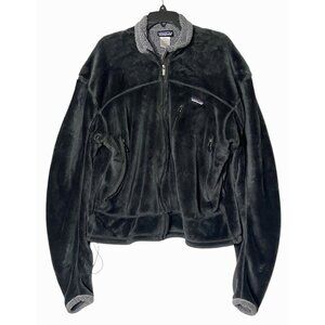 Patagonia Regulator Polartec Gray Fleece Full Zip Jacket - VTG Made in USA